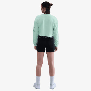 Nike W NP DF FLC CREW TT GRX 