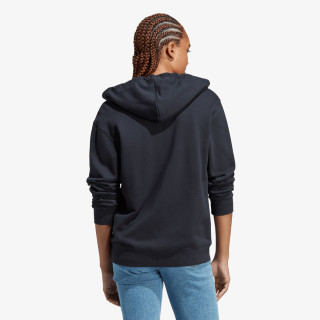 adidas Mikina s kapucňou Essentials Linear Full-Zip French Terry 