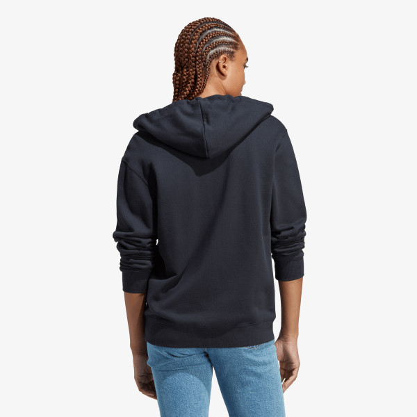 adidas Mikina s kapucňou Essentials Linear Full-Zip French Terry 