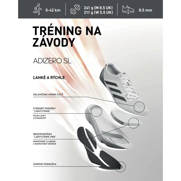 adidas TENISKY ADIZERO SL 