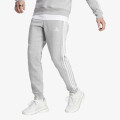 adidas Tepláky Essentials Fleece 3-Stripes Tapered Cuff 