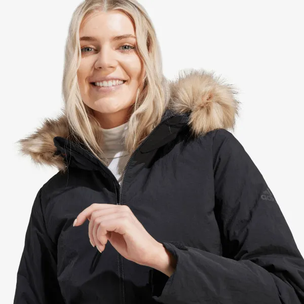 ADIDAS HOODED FUR 