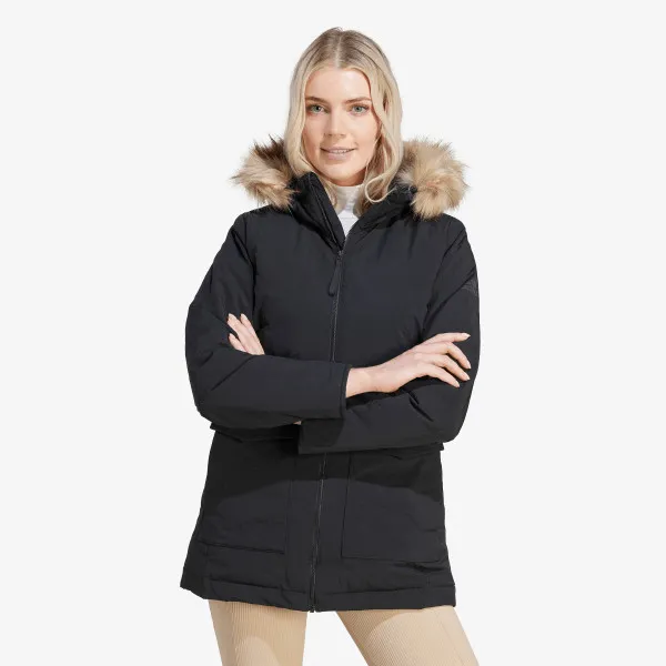 ADIDAS HOODED FUR 