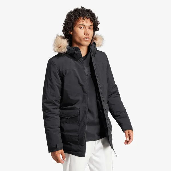 ADIDAS HOODED FUR 