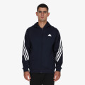 adidas Mikina s kapucňou Future Icons 3-Stripes Full Zip 