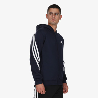 adidas Mikina s kapucňou Future Icons 3-Stripes Full Zip 