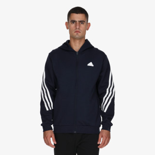 adidas Mikina s kapucňou Future Icons 3-Stripes Full Zip 