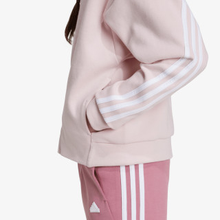 adidas Mikina s kapucňou Future Icons 3-Stripes Full-Zip 