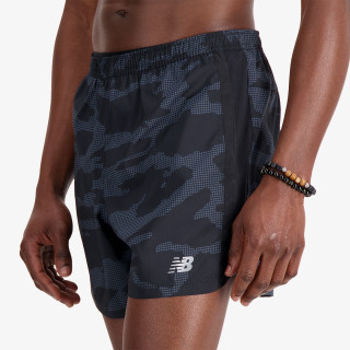New Balance Printed Accelerate 5 Inch Short 