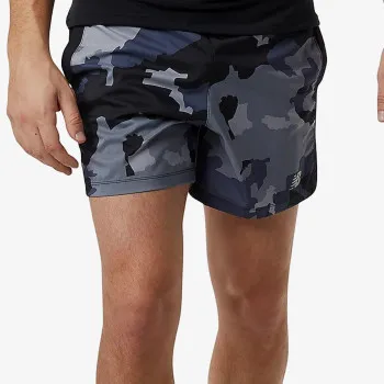 NEW BALANCE PRINTED ACCELERATE 5 INCH SHORT 