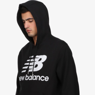 New Balance ESSENTIALS STACKED LOGO PO HOODIE 