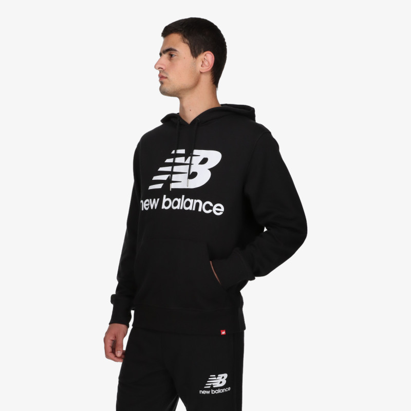 New Balance ESSENTIALS STACKED LOGO PO HOODIE 