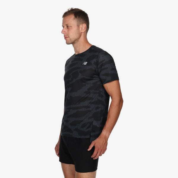 New Balance Printed Accelerate Short Sleeve 