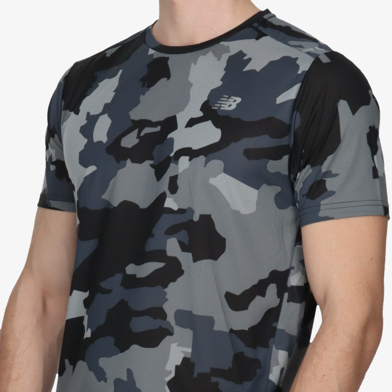 New Balance PRINTED ACCELERATE SHORT SLEEVE 