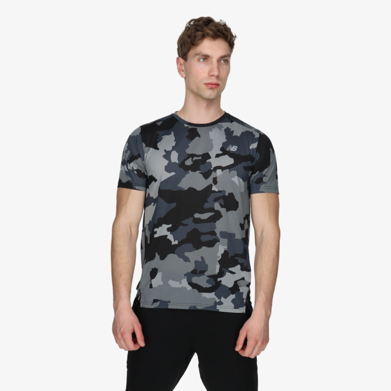 New Balance PRINTED ACCELERATE SHORT SLEEVE 