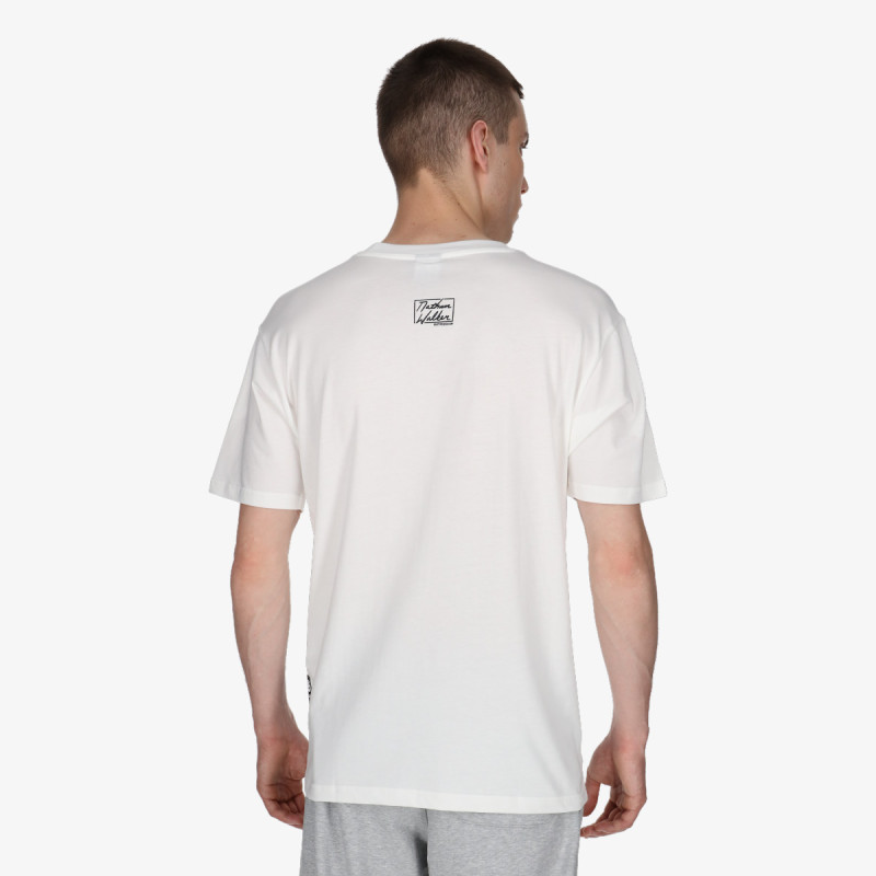 New Balance Hoops Cotton Jersey Short Sleeve T-shirt 
