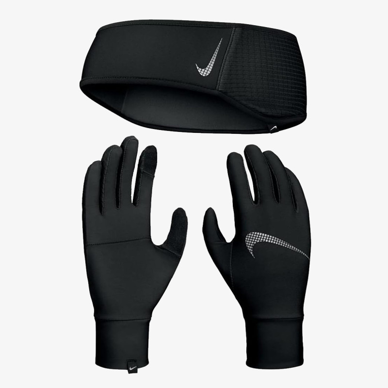 Nike MEN'S ESSENTIAL RUNNING HEADBAND AND GLOVE SET N. 