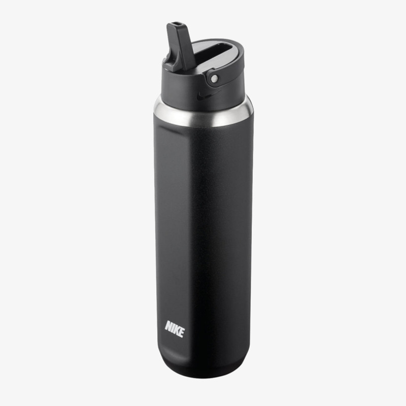 Nike SS RECHARGE STRAW BOTTLE 24 OZ BLAC 