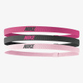 Nike NIKE ELASTIC HEADBANDS 2.0 3 PK SPARK/GR 
