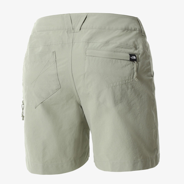 The North Face W EXPLORATION SHORT TEA GREEN 