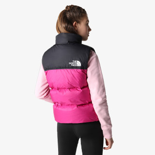 The North Face W 1996 RETRO NUPTSE VEST FUSCHIA PINK 