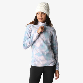 The North Face W 100 GLACIER 1/4 ZIP - EU LAVENDRFOGGLA 