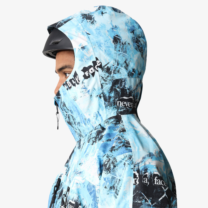 The North Face M PRINTED DRAGLINE JACKET NRSBLUCLNVNNEV 