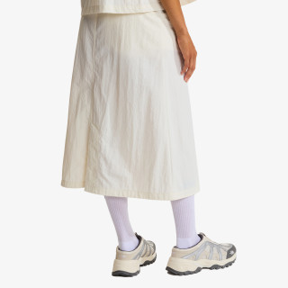 The North Face W TNF Red Box Nylon Belted Skirt 