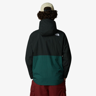 The North Face U ERSA WIND ANORAK Deep Nori-TNF Black 