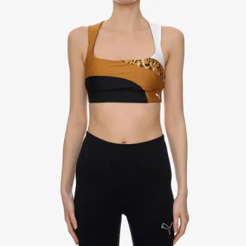PUMA MID IMPACT SAFARI GLAM BRA PUMA BLACK-DE 