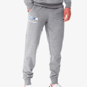 PUMA BMW MMS ESS FLEECE PANTS MEDIUM GRAY HEA 