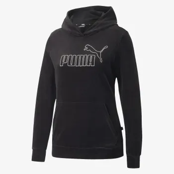 PUMA ESS+ VELOUR HOODIE 