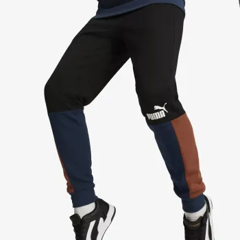 PUMA ESS+ BLOCK SWEATPANTS 