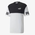Puma POWER COLORBLOCK TEE WHITE 