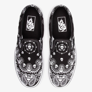 Vans UA CLASSIC SLIP-ON BANDANA BLACK 