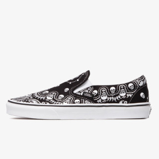 Vans UA CLASSIC SLIP-ON BANDANA BLACK 