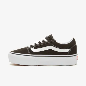 VANS WM WARD PLATFORM CANVASBLK/WHT 