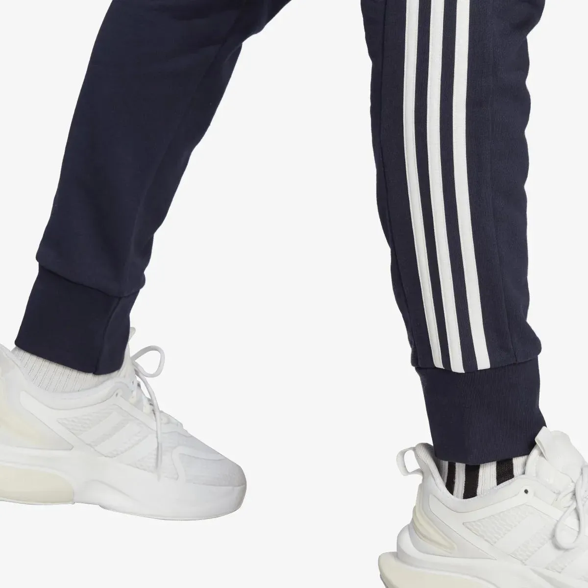 adidas Tepláky Essentials French Terry Tapered Cuff 3-Stripes 